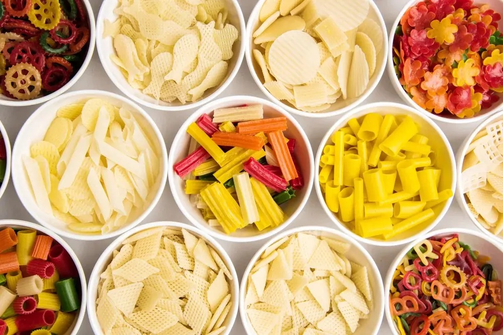 Processed carbs with high glycemic Index