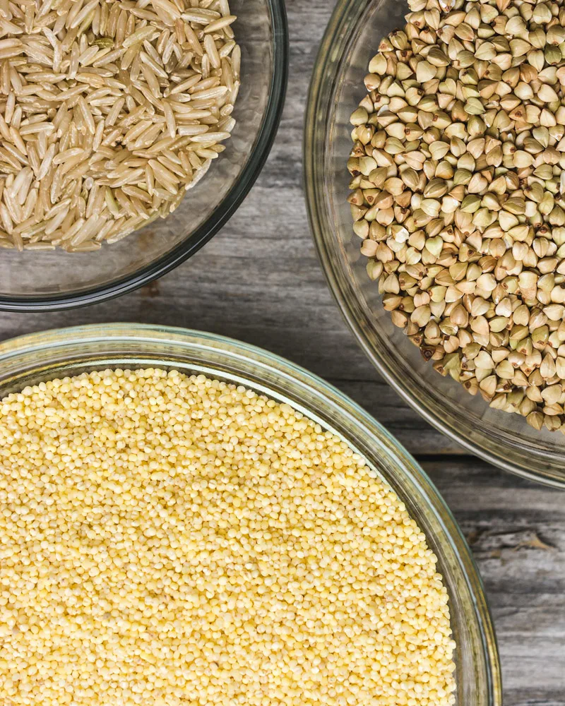 Whole grains - Low glycemic index foods