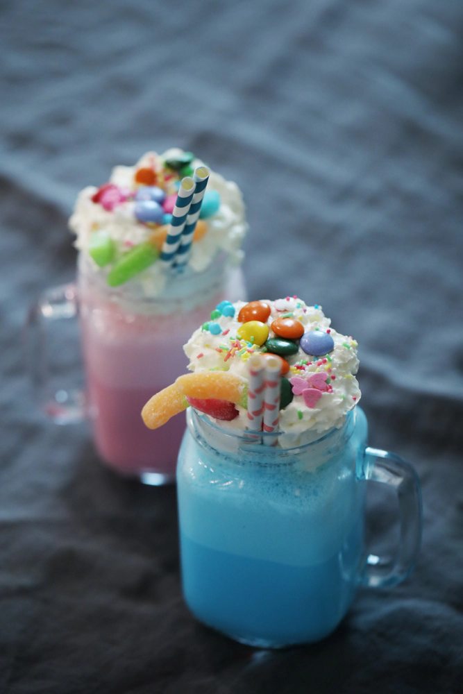 Sweetened Milkshakes - sugary drinks