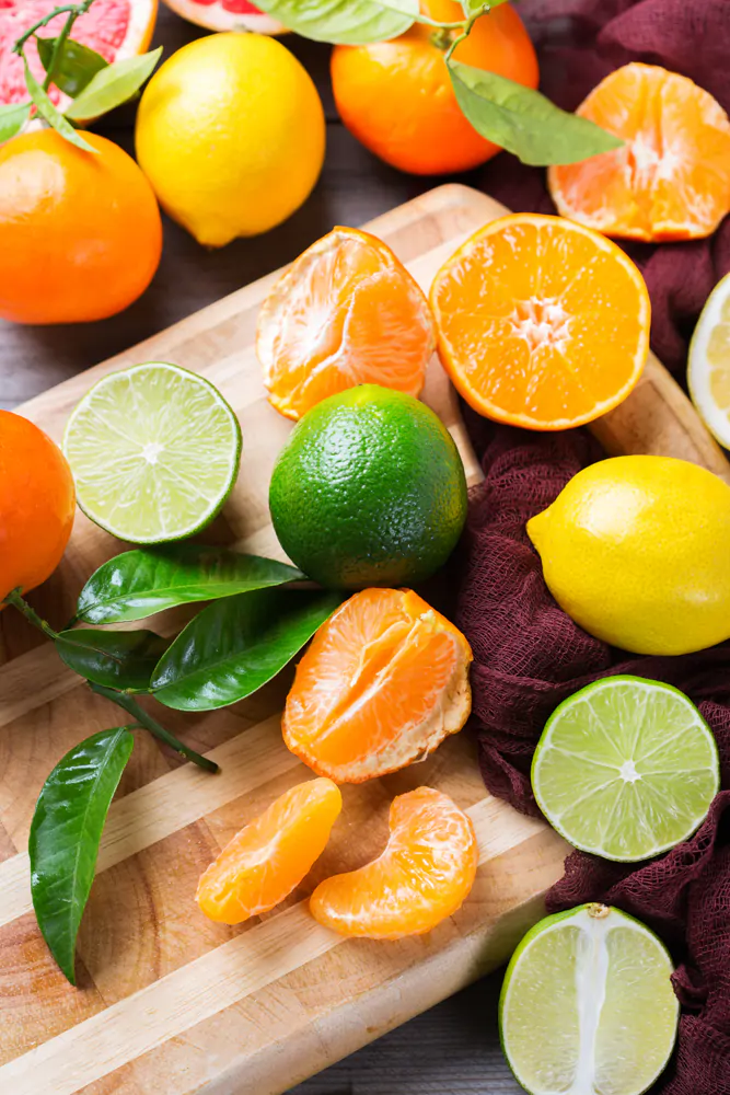 Citrus fruits - sources of soluble fiber