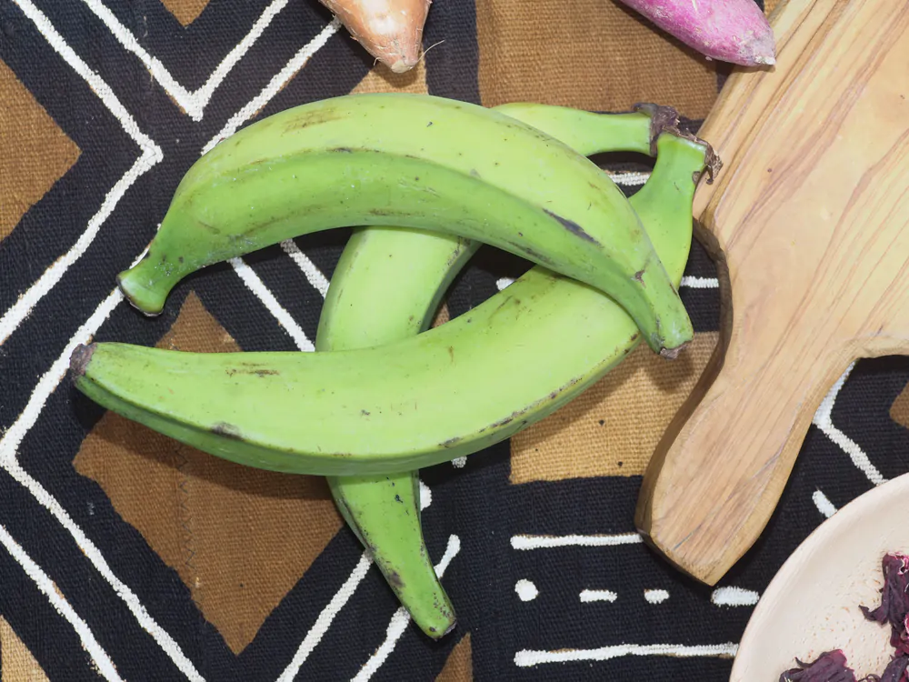 Green bananas - resistant starch