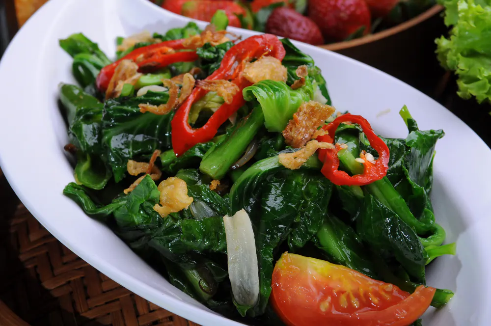 Vegetables in the mediterranean diet