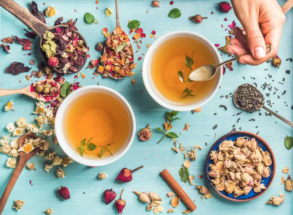 healthy herbal teas