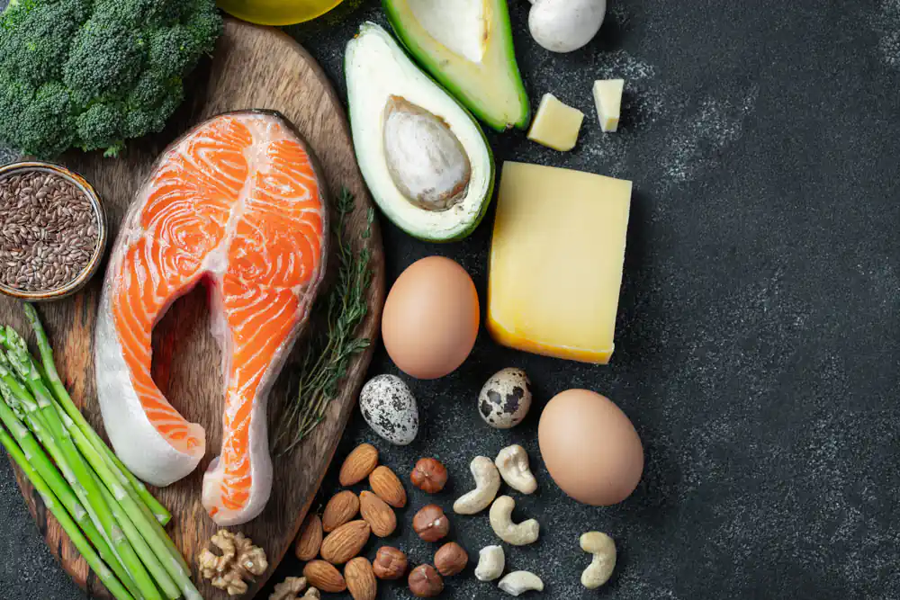 different keto foods