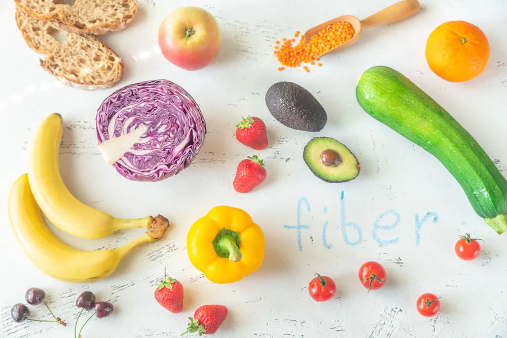 Fiber rich foods

