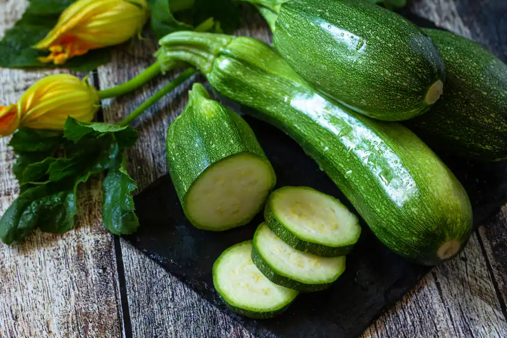 Zucchini - naturally reduces bloating